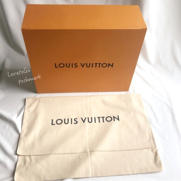 louis vuitton gift box and bag